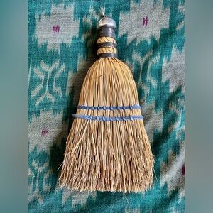Vintage Straw Whisk Broom 🌾 Primitive Rustic Cottage Farmhouse Decor